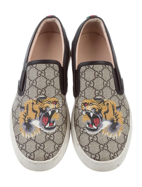 gucci tiger slipons|Gucci Tiger .